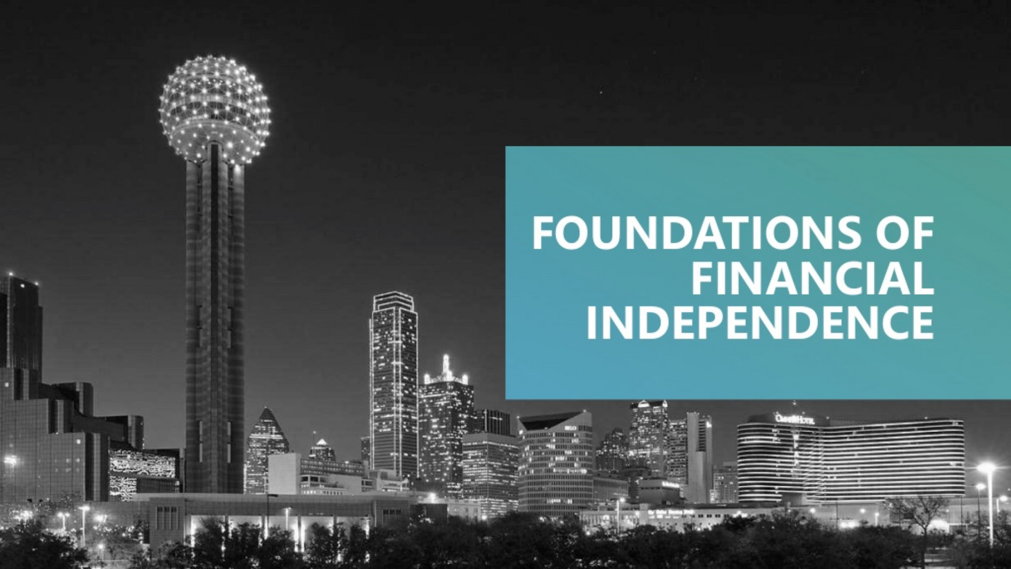 Foundations of Financial Independence